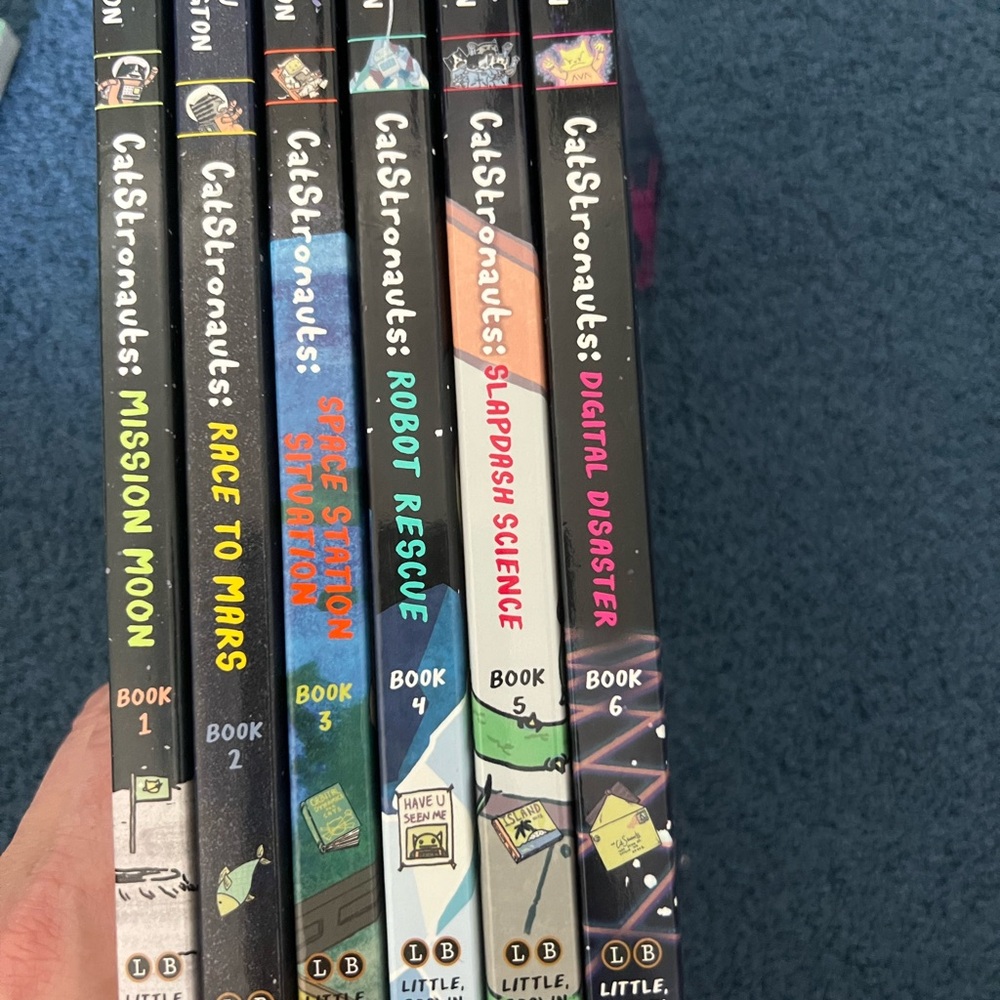 Catstronauts Book Series Set 1-6